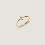 Kinn - Solitaire Marquise Diamond Ring