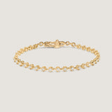 Kinn - Martina Linked Bezel Tennis Bracelet
