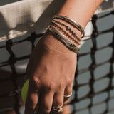 Kinn - Martina Linked Bezel Tennis Bracelet