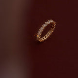 Kinn - Marquise Eternity Ring Diamond Yellow Gold