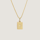 Kinn - Petite North Star Diamond Necklace