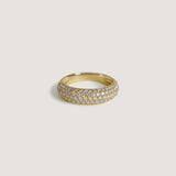 Kinn - Scarlett Pavé Diamond Dome Ring