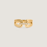 Kinn - Nicky Double Horseshoe Ring