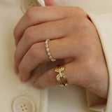 Kinn - Nicky Double Horseshoe Ring