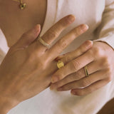 Kinn - The Estate Signet Ring Yellow Gold