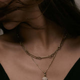 Kinn - Pavé Diamond Shell Charm