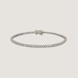 Kinn - Petite Madison Tennis Bracelet Diamond White Gold