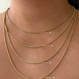 Kinn - Petite Rope Chain Necklace