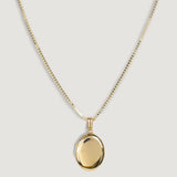Kinn - Maison Oval Locket Necklace