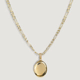 Kinn - Maison Oval Locket Necklace
