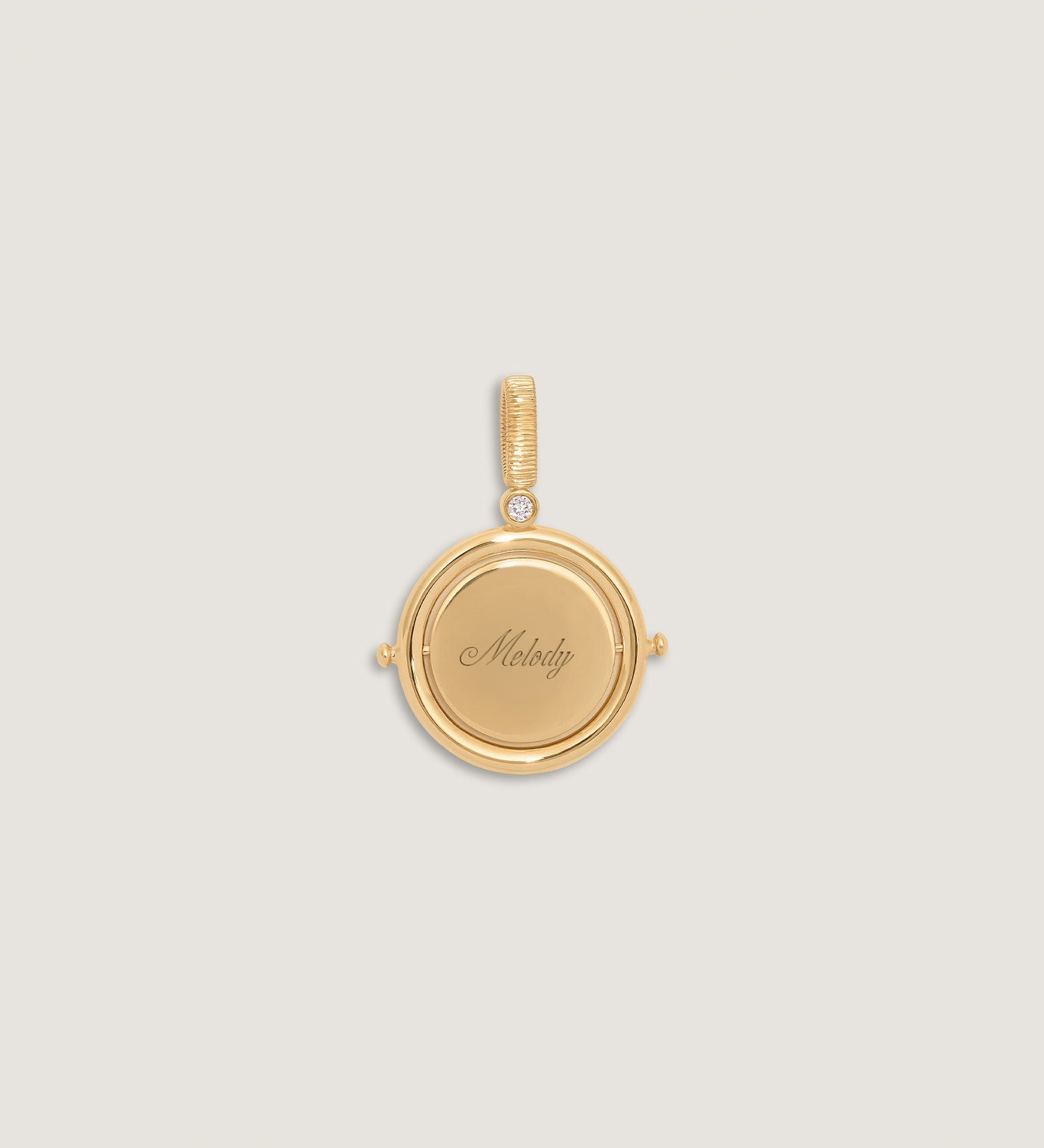 Kinn - Round North Star Birthstone Necklace Sapphire