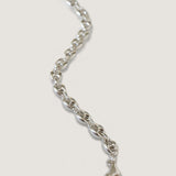 Kinn - Puffed Mariner Chain Bracelet Silver