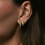 Kinn - Petite Taylor Twist Hoop Earrings