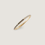 Kinn - Two In One Pavé Ring Black Diamond