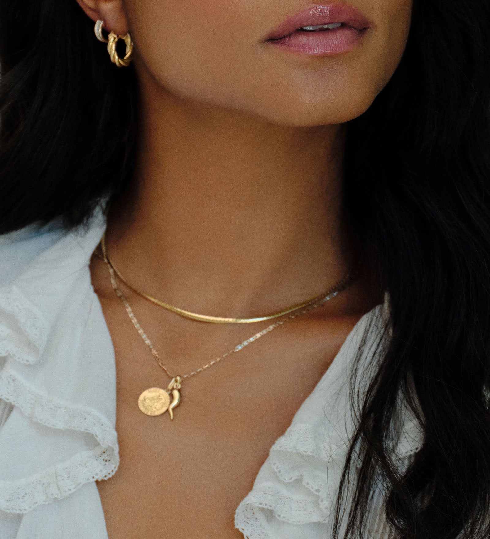 Kinn - Valentino Tri - Color Gold Chain