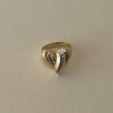 Kinn - Vintage Heart Diamond Ring