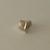 Kinn - Vintage Heart Diamond Ring