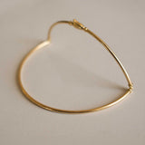 Kinn - Vintage 14k Gold Hinged Collar Necklace