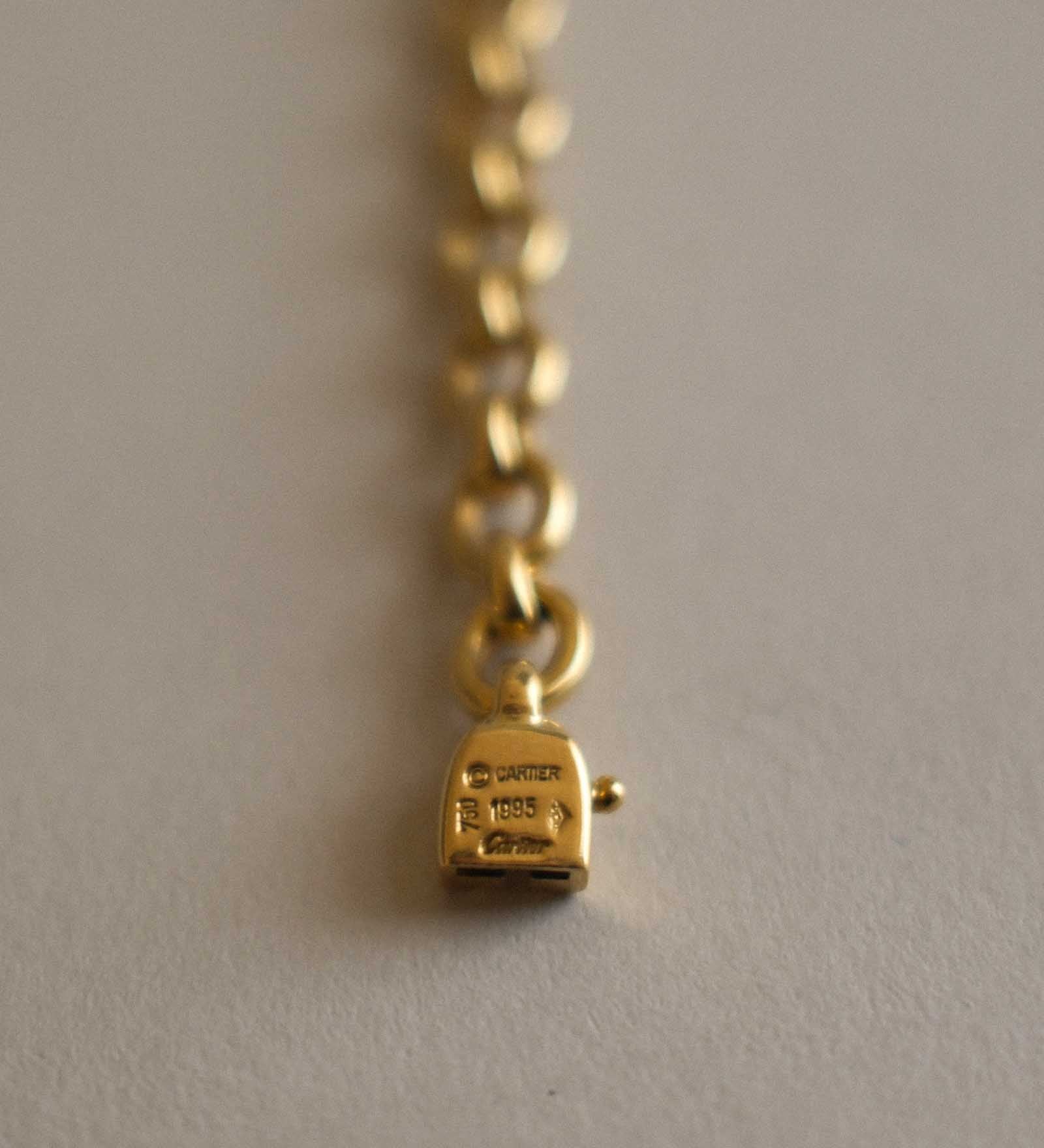 Kinn - Vintage 18k Gold Cartier Rolo Chain Bracelet