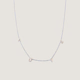 Kinn - Vote Initial Necklace Silver