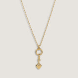 Kinn - Petite Puffed Heart Pendant