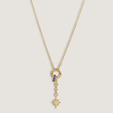 Kinn - Pavé Diamond North Star Pendant