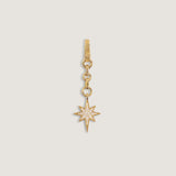 Kinn - Pavé Diamond North Star Pendant