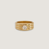 Kinn - Françoise Layered Ellipse Ring Diamond