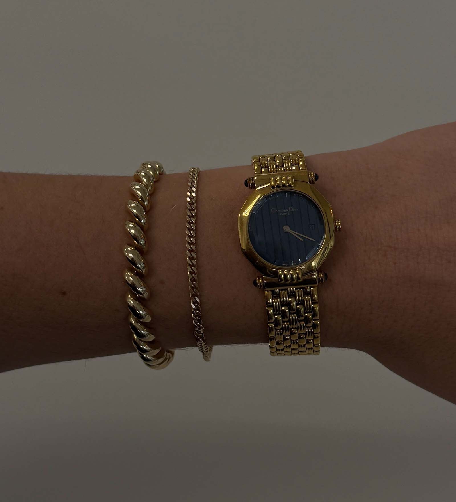 Kinn - Vintage Christian Dior Gold Watch