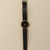 Kinn - Vintage Gucci Leather Watch Black