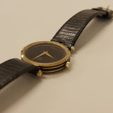 Kinn - Vintage Gucci Leather Watch Black