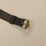 Kinn - Vintage Gucci Leather Watch Black