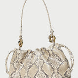 Loeffler Randall - Kiri Snake Leather Shoulder Bag