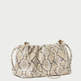 Loeffler Randall - Kiri Snake Leather Shoulder Bag