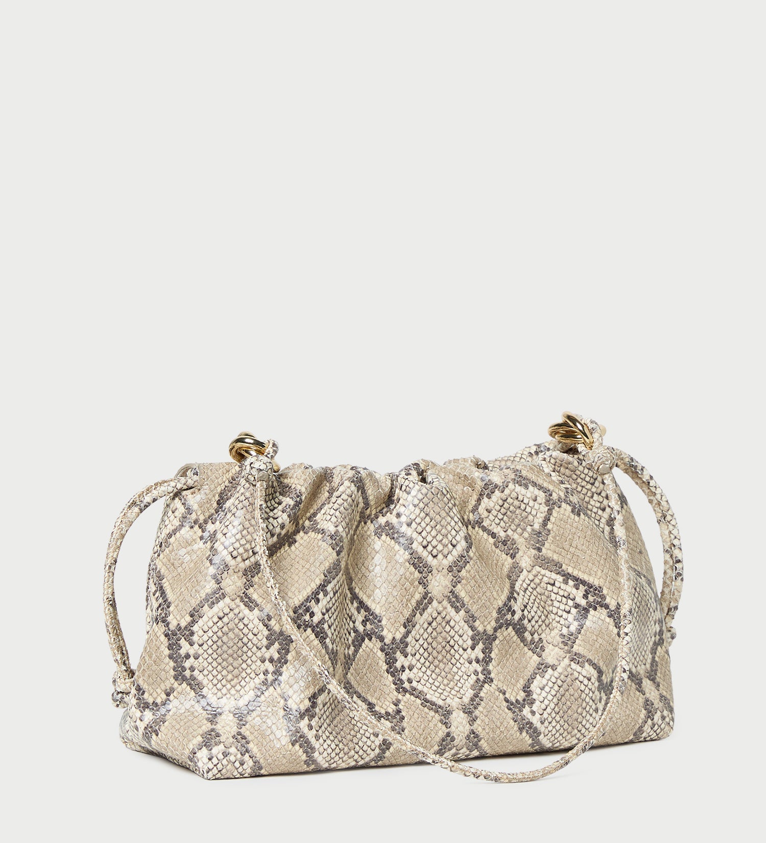 Loeffler Randall - Kiri Snake Leather Shoulder Bag