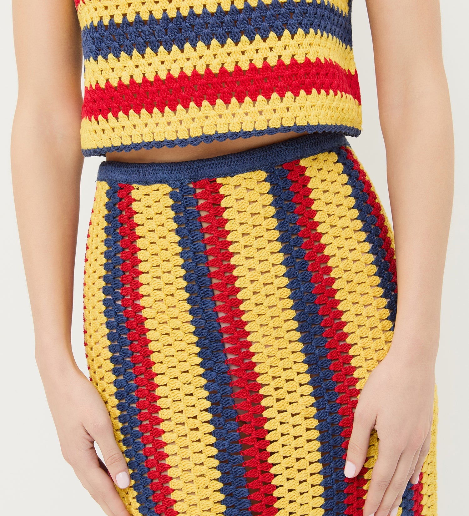Loeffler Randall - Lela Crochet Skirt