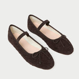 Loeffler Randall - Leonie Brown Woven Ballet Flat