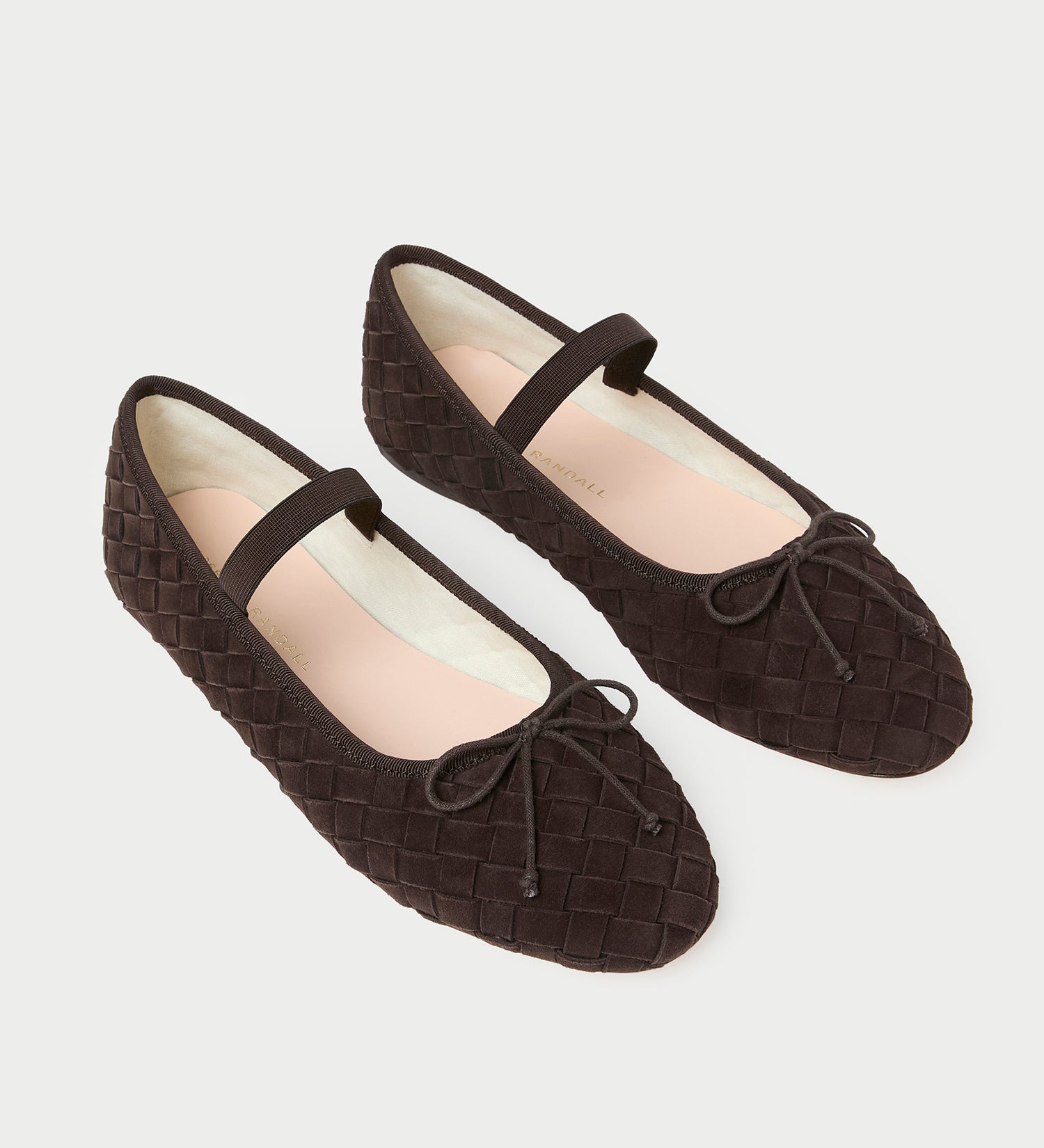 Loeffler Randall - Leonie Brown Woven Ballet Flat