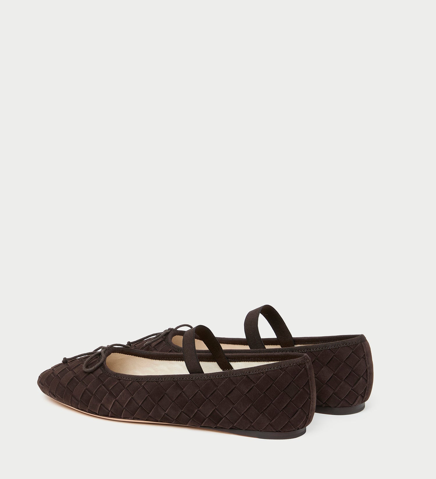 Loeffler Randall - Leonie Brown Woven Ballet Flat
