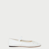Loeffler Randall - Leonie Ivory Leather Ballet Flat