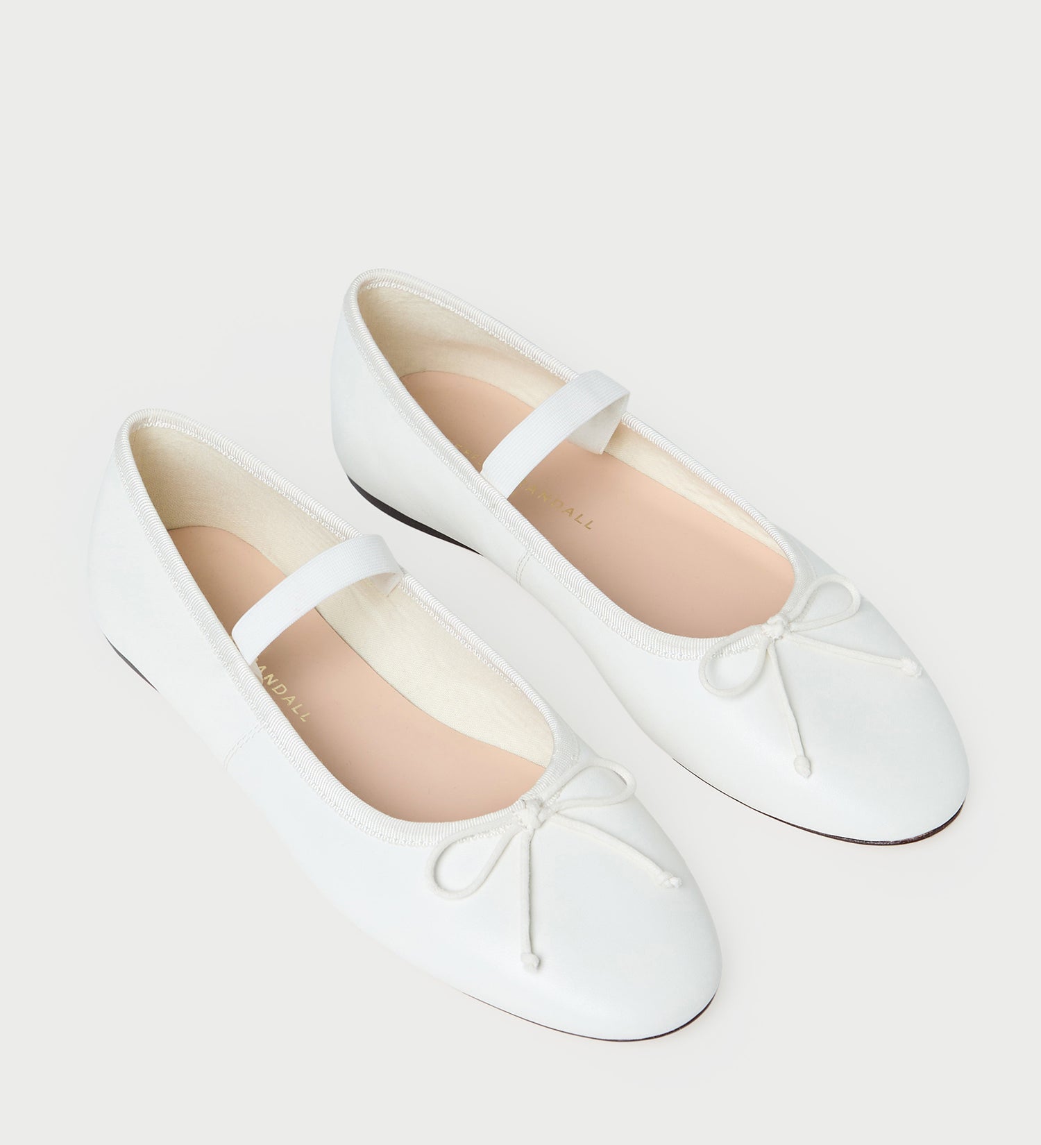 Loeffler Randall - Leonie Ivory Leather Ballet Flat