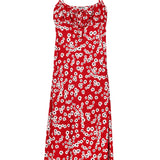 Ciao Lucia - Leo Peony Print Spaghetti Strap Midi Dress