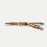 Veronica Beard - Loop Suede Whipstitch Belt