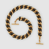 Metier - Large Chain Strap Elvis Black with Gold Hardware