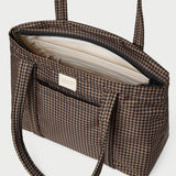 Loeffler Randall - Lyla Brown/Black Check Essential Tote