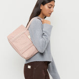 Loeffler Randall - Lyla Brown Gingham Essential Tote