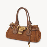 Paddington bag in suede leather