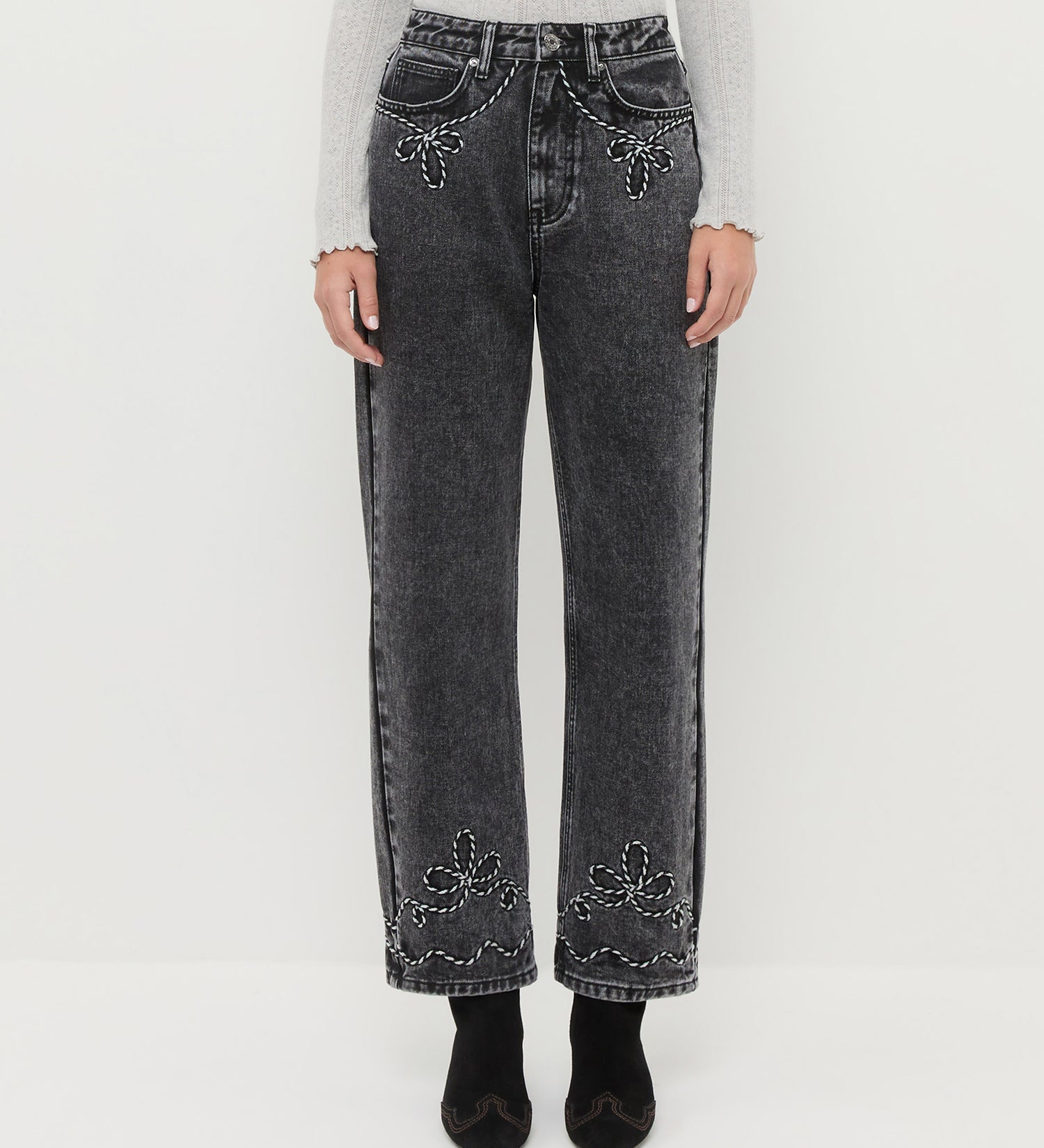 Loeffler Randall - Magnolia Denim Pant