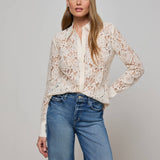 L'AGENCE - Maia Lace Blouse