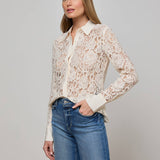 L'AGENCE - Maia Lace Blouse